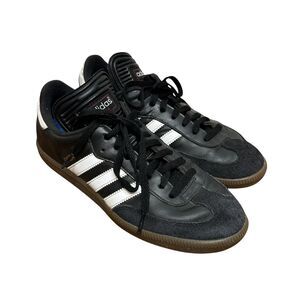 adidas Samba Classic Core Black White Gum Sneakers Men’s 8 / Women's 9 [034563]